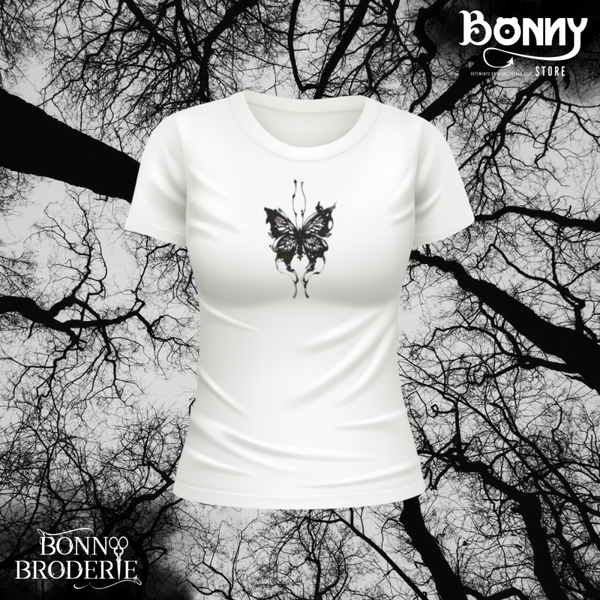 T-shirt Papillon Encre