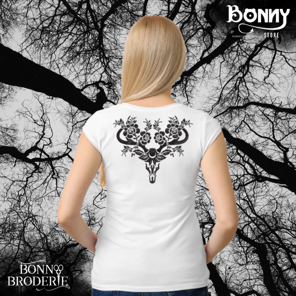 T-Shirt Tête Crâne de Cerf