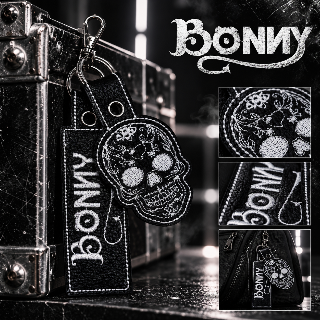 Porte-Clés Bonny Tête de mort
