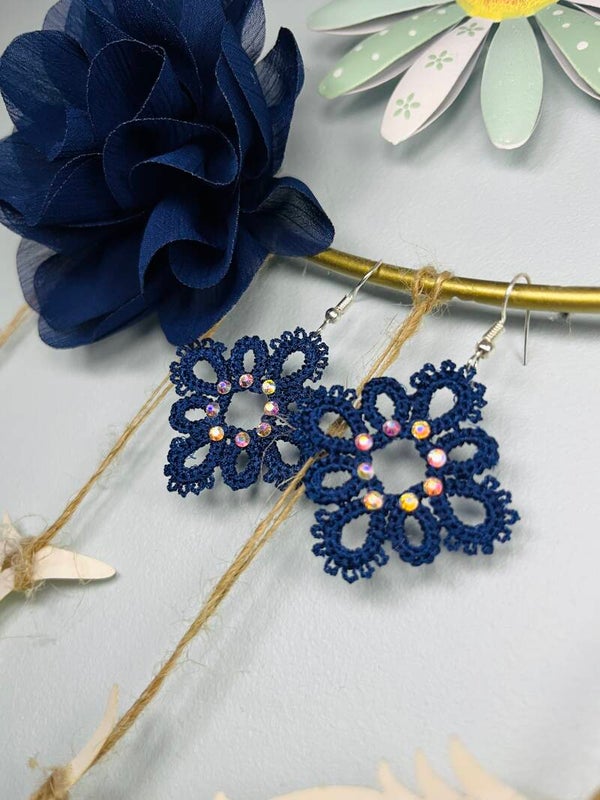 Boucles D’oreilles Strass