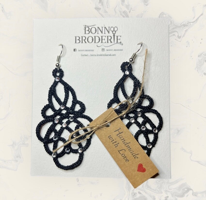 Boucles d’oreilles Strass