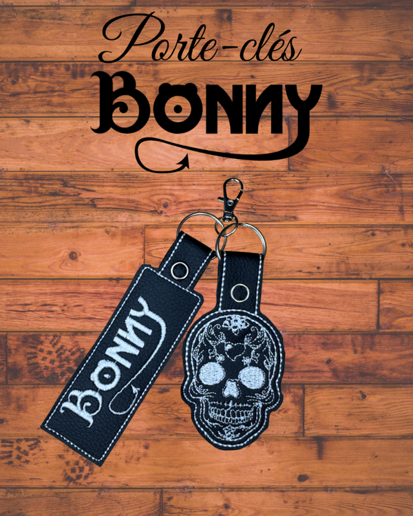 Porte-Clés Bonny Tête de mort