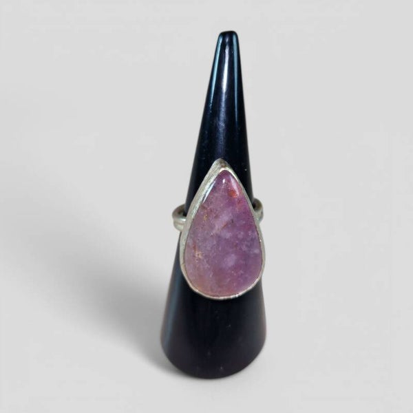 Amethyst zilver (verstelbaar)