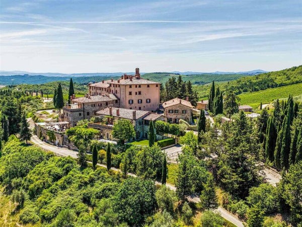 Gaiole in Chianti, Residenza con vista panoramica