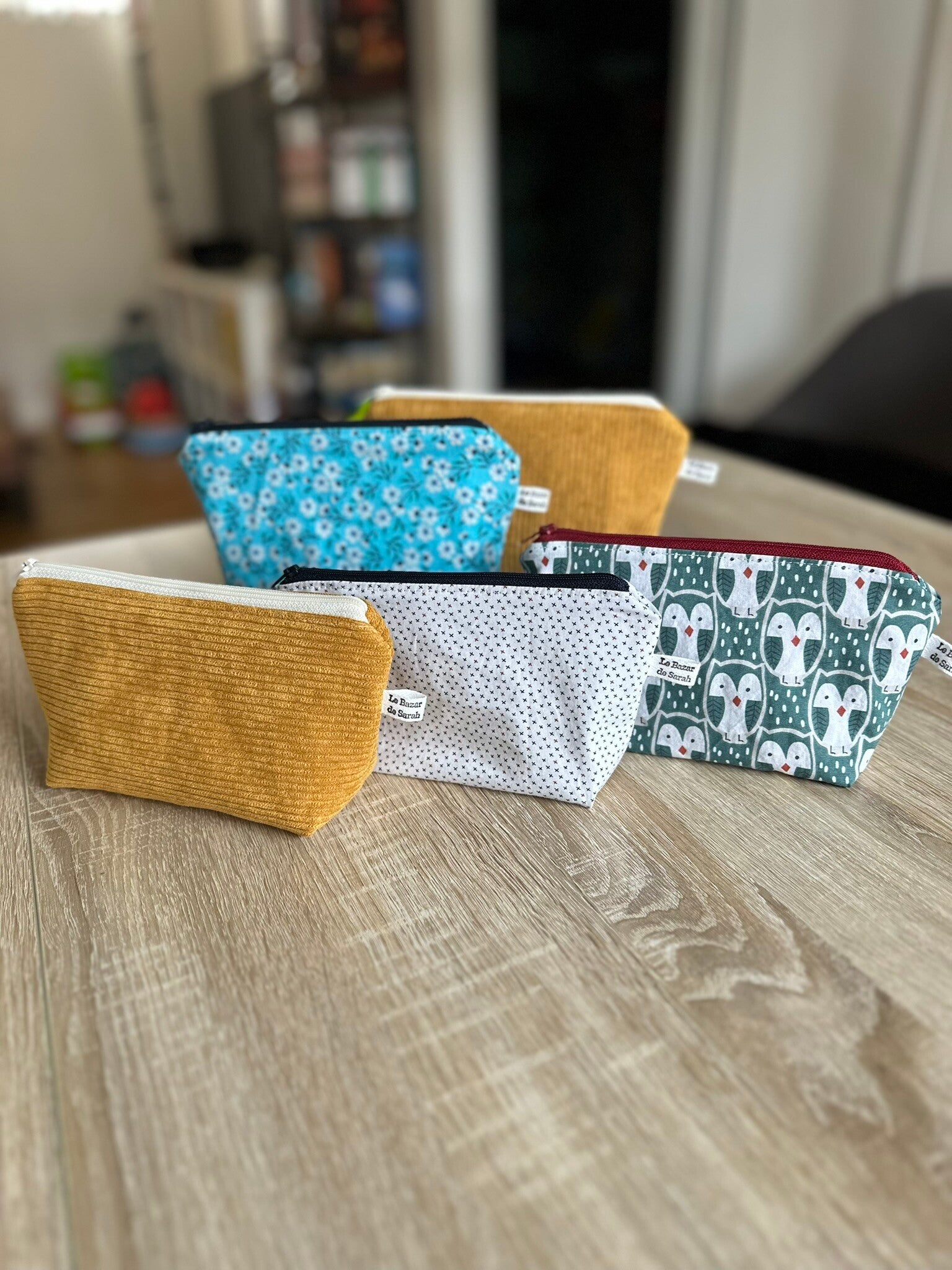 Pochette zippée