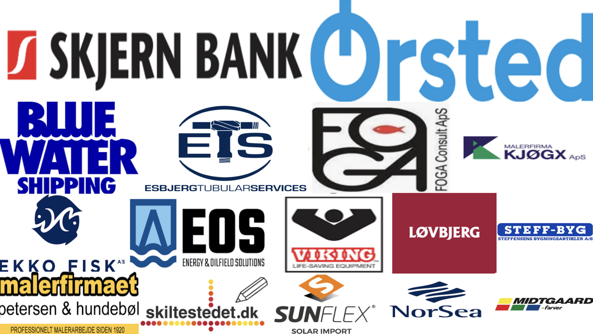 Esbjerg Sharks Floorball Club logo