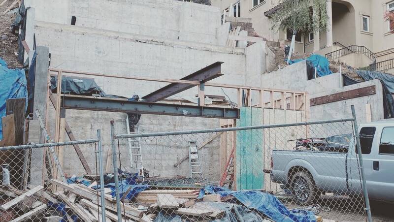 Steel Beam part of floor joist