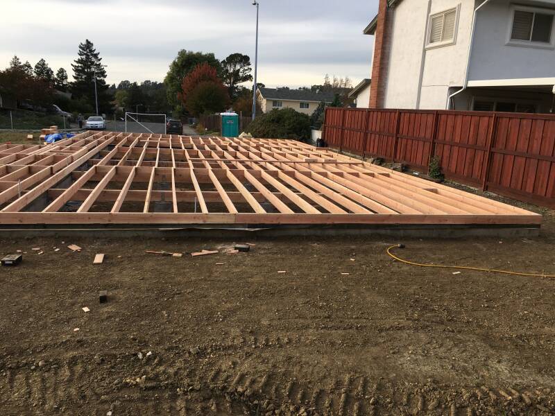 SUB FLOOR JOISTS