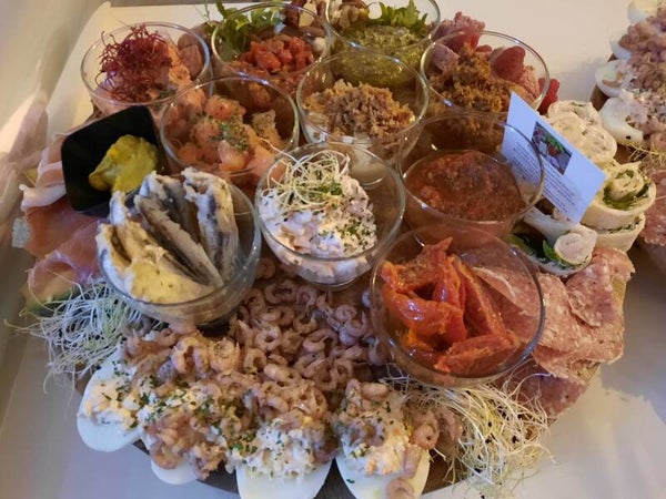 Tapas/apero schotel (prijs 4 personen)