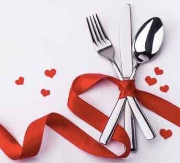 VALENTIJN MENU (prijs per persoon, vanaf 2 personen verkrijgbaar)