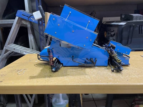 The Original BLRC Badger Flat Wing Sprint body kit