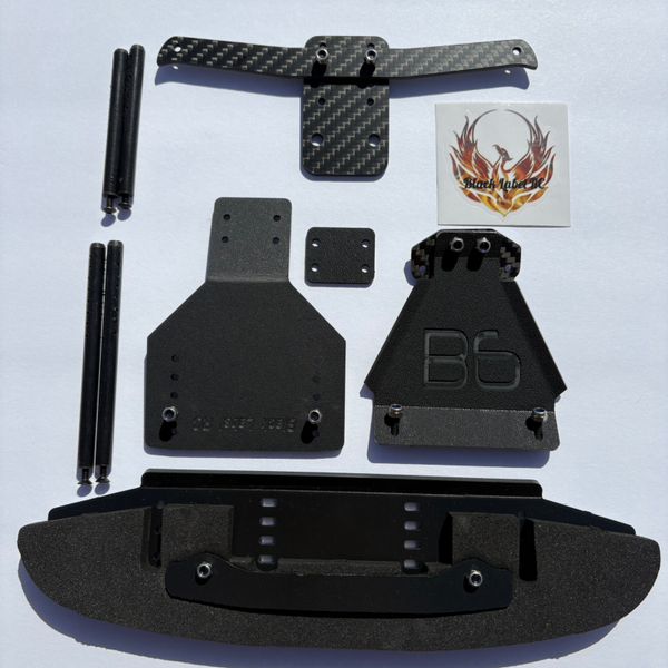 Black Label RC Street Stock mount and bumper kit