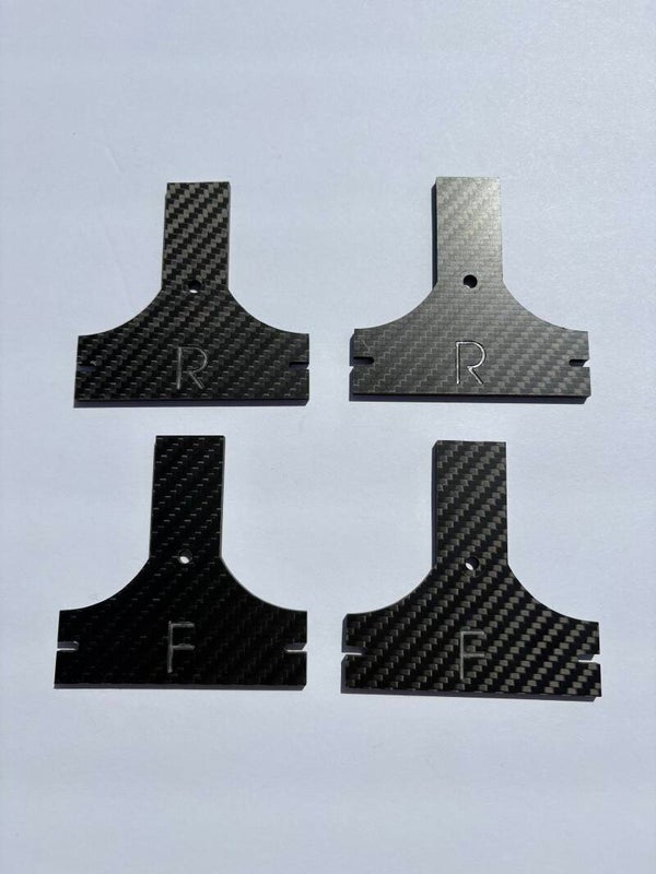 Black Label RC Carbon setup plates
