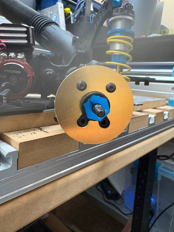 BLRC Brass hub weight set for Team associated B6.2,3,4 and B7
