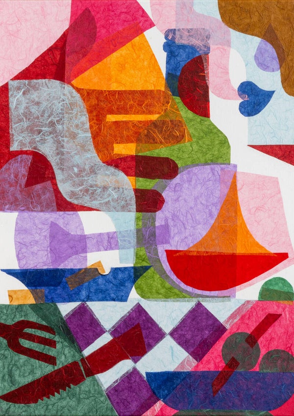 Eveline Schram - Glass half full - A3