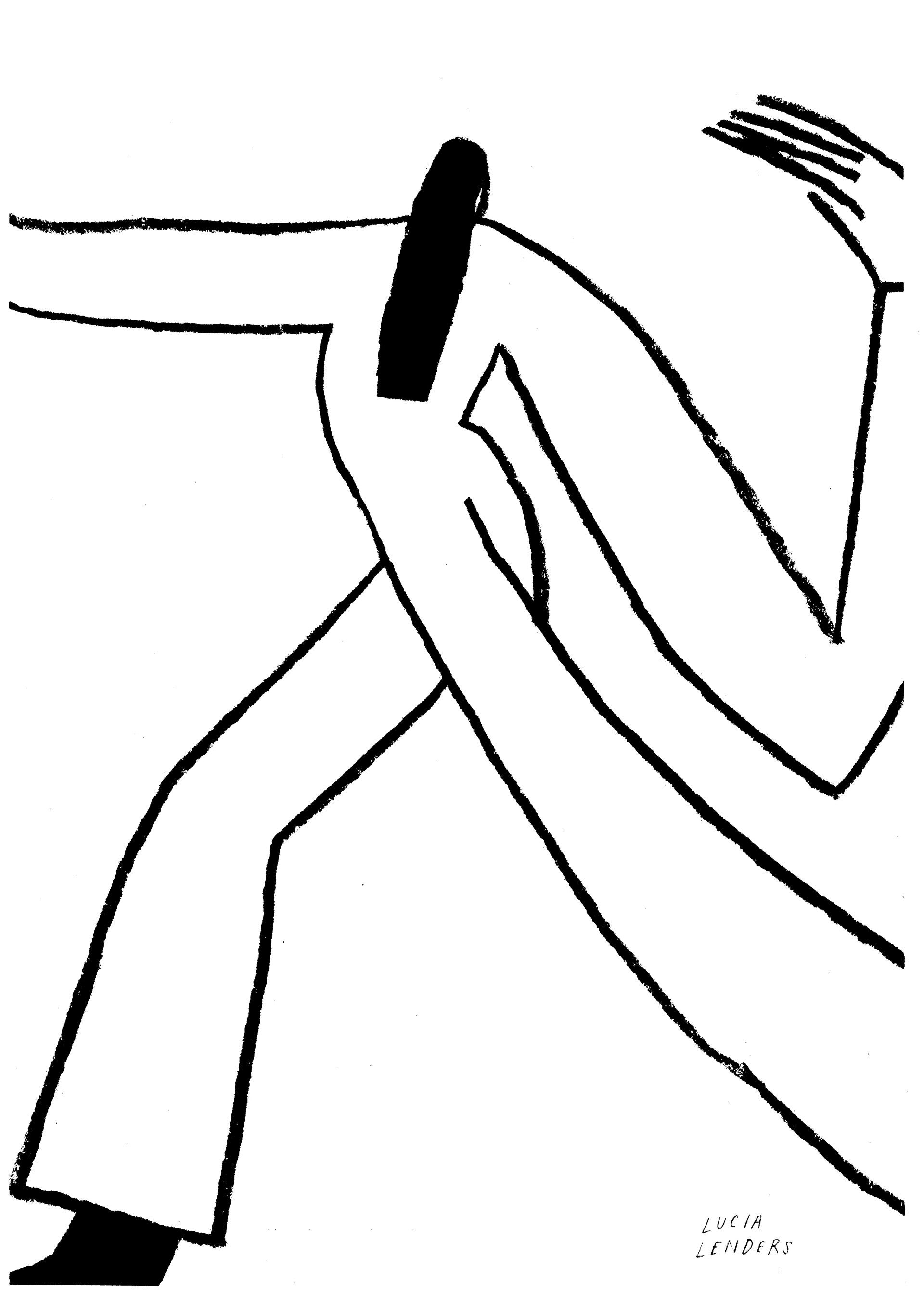 Lucia Lenders - Dance - Risoprint - A4