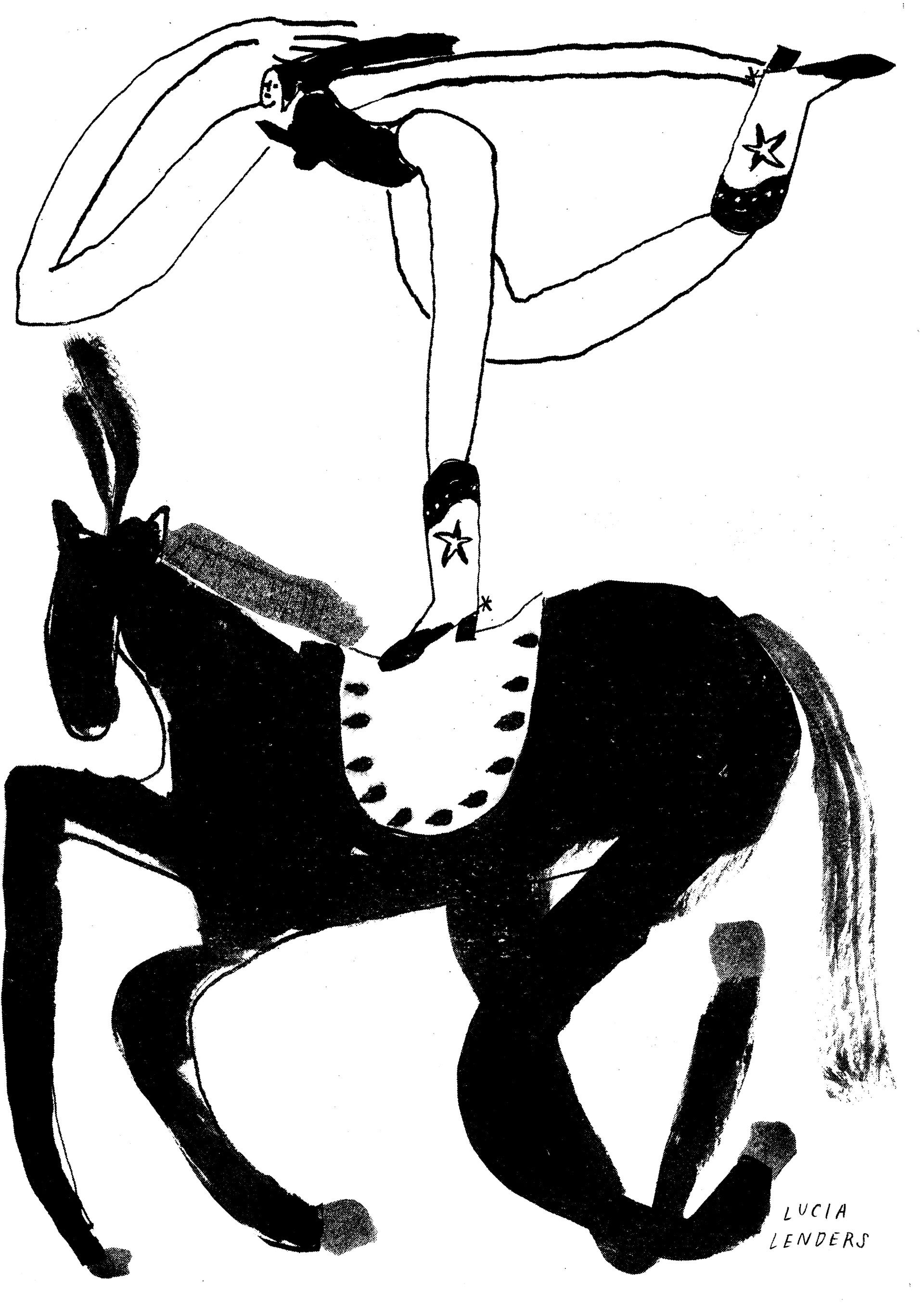 Lucia Lenders - A balancing act - Risoprint - A4