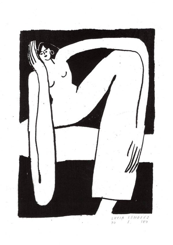 Lucia Lenders - Square - Risoprint - A4