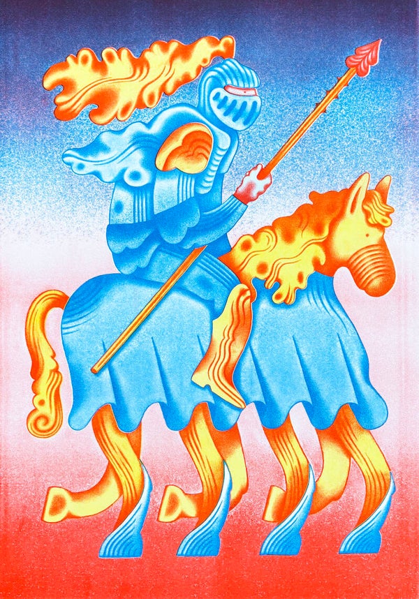 Hanneke Rozemuller - Ridder & Paard - Riso A2