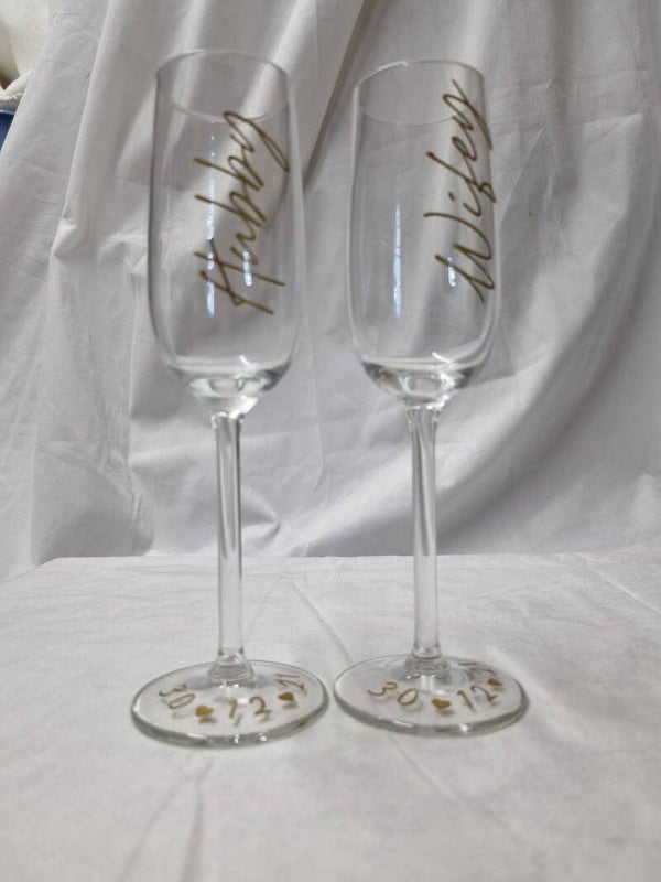 Wedding glasses