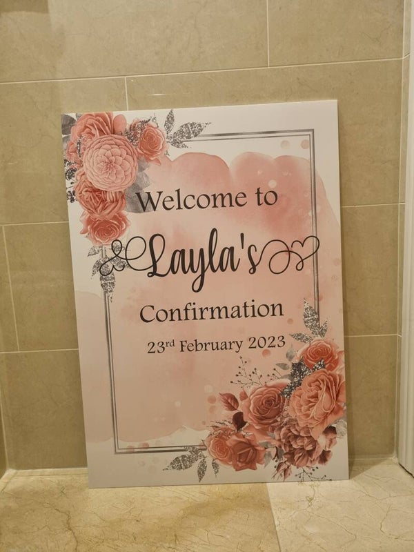 Large event signs