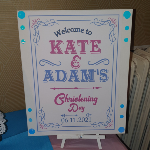 Table sign