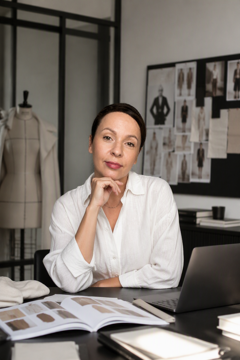 Projektant odzieży Alicja Biegun – o mnie. Doświadczenie w branży fashion, kolekcje dla Elle i Top Model, konstrukcja ubrań oraz profesjonalne doradztwo modowe.