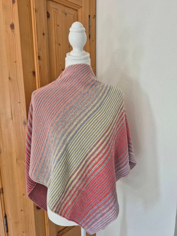 Dreieickstuch "Crevetten Cocktail"