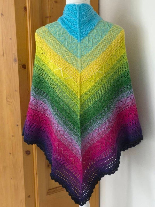 Dreieckstuch "Colorful Magic"