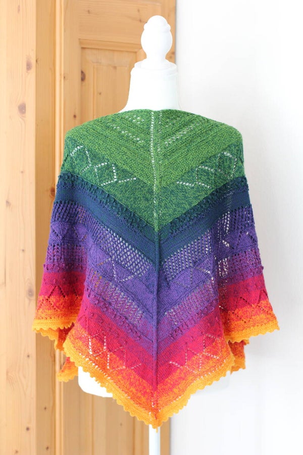 Dreieckstuch "Regenbogen"