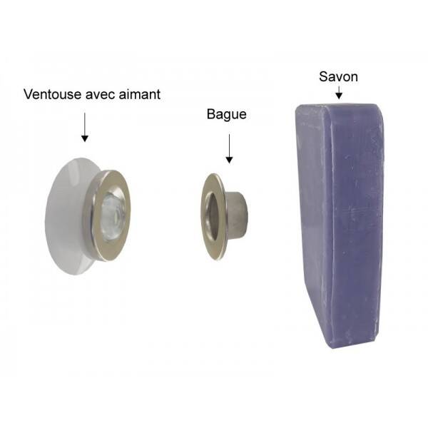 porte savon aimanté