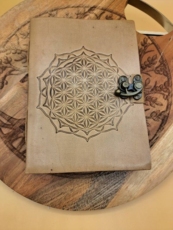 Notebook couverture fleur de vie