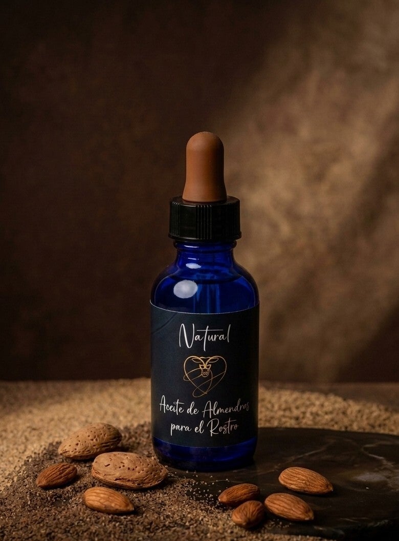 100% Natural Almond Oil for the Face