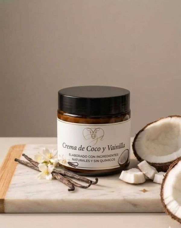 Crema  de coco & vainilla