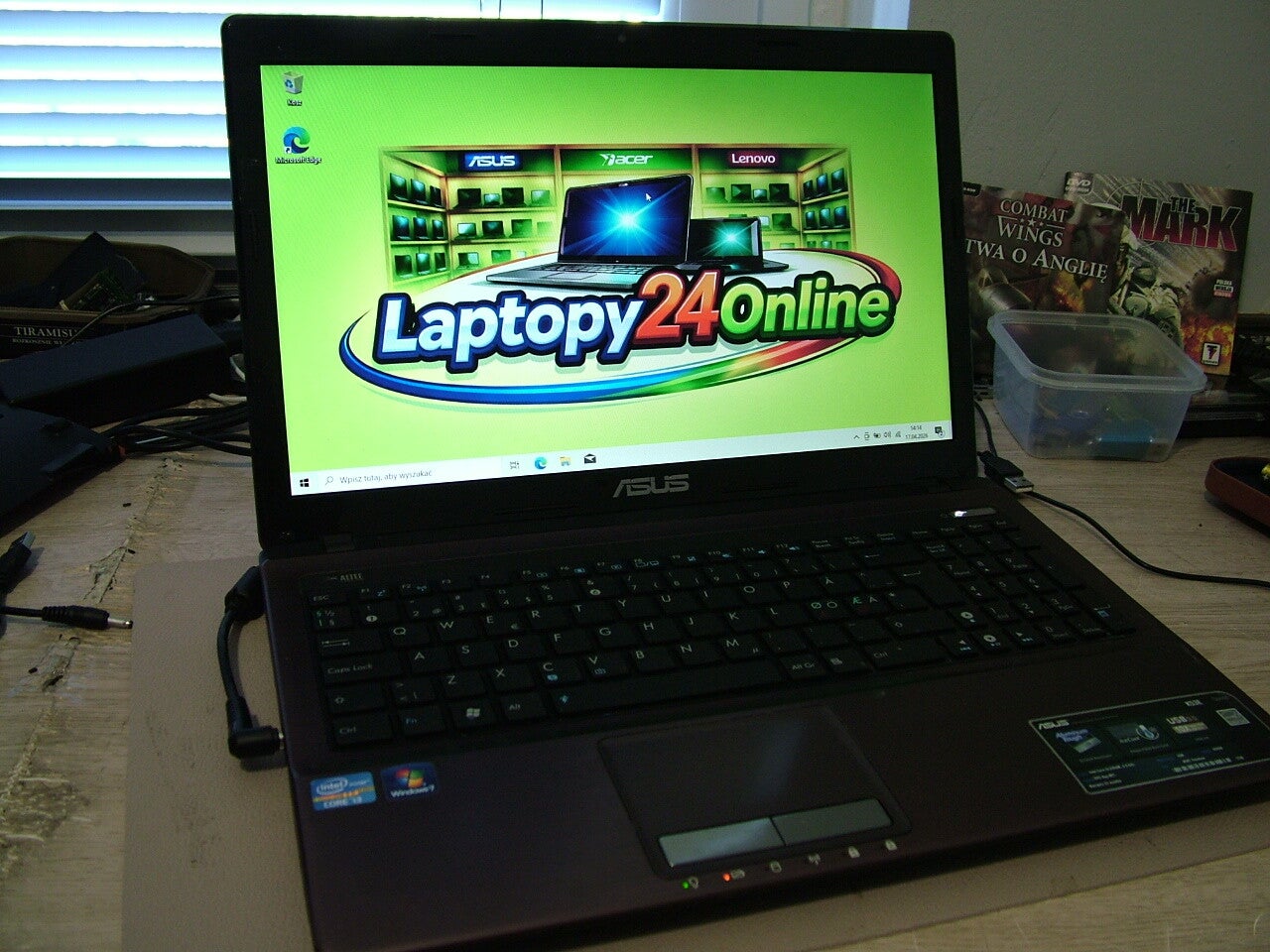 Asus K53E i3 2.3GHz 4GB 320GB Win10
