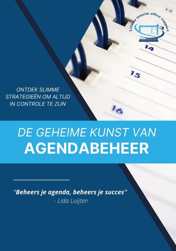 De geheime kunst van agendabeheer