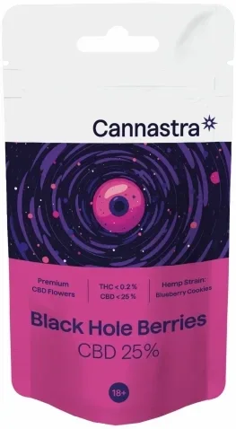 BLACK HOLE BERRYS CBD 25%