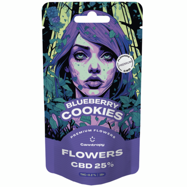 BLUEBERRY COOKIES CBD 25%
