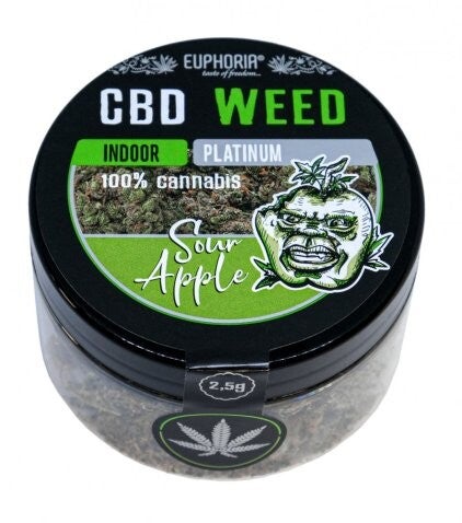 CBD WEED SOUR APPLE
