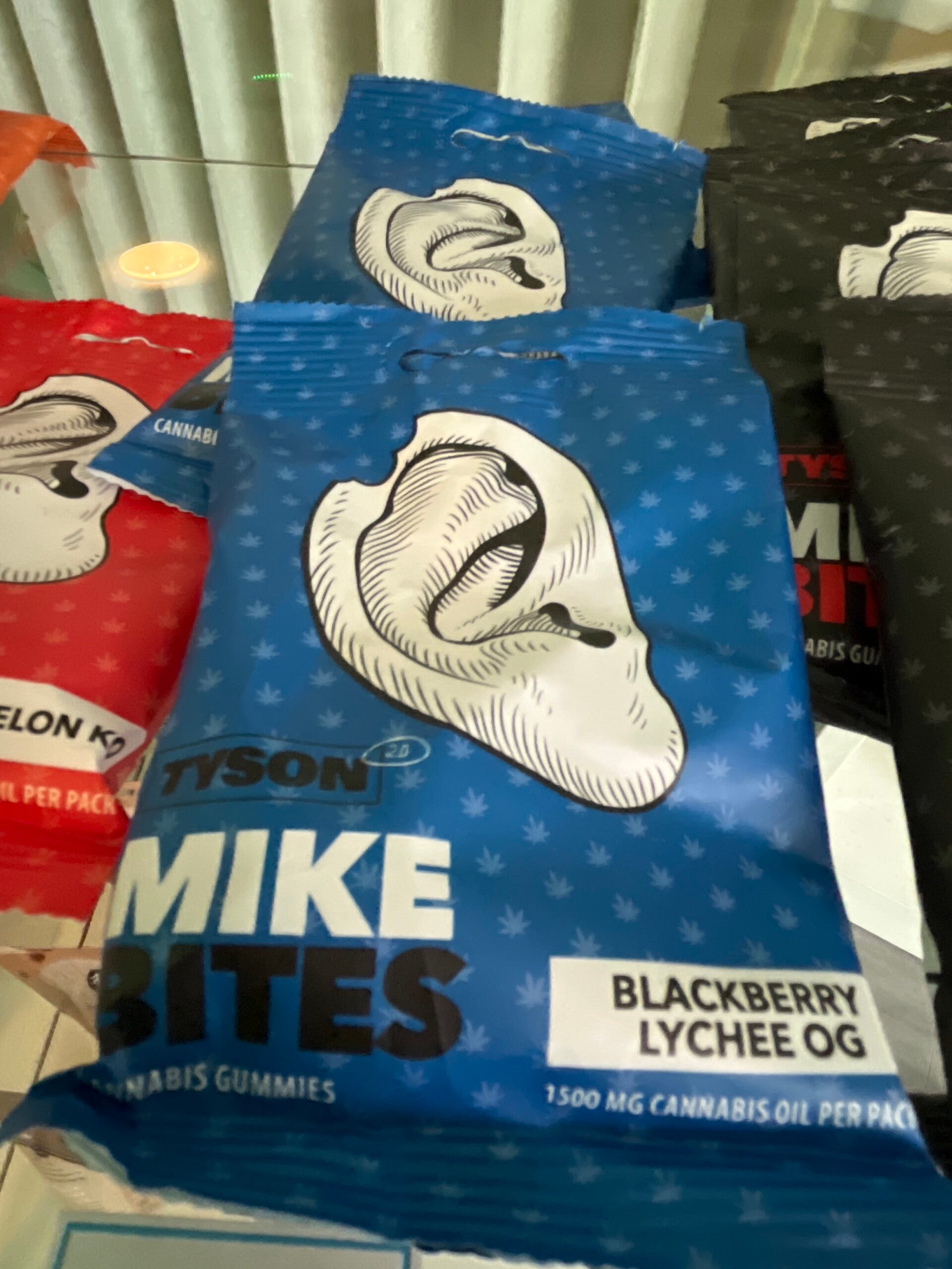 Tyson MIKE BITES Blackberry Lychee OG