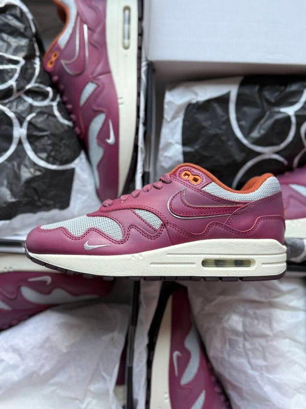 Nike Air Max 1 Patta Maroon