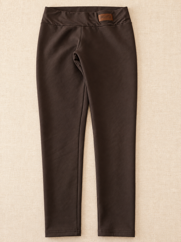 Legging marron chocolat