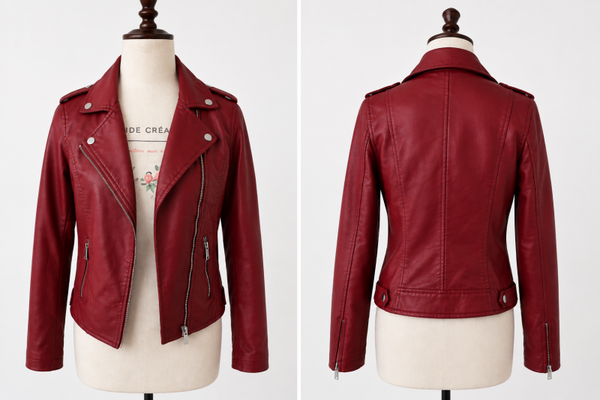 Veste perfecto rouge KIABI – Seconde chance ♻️