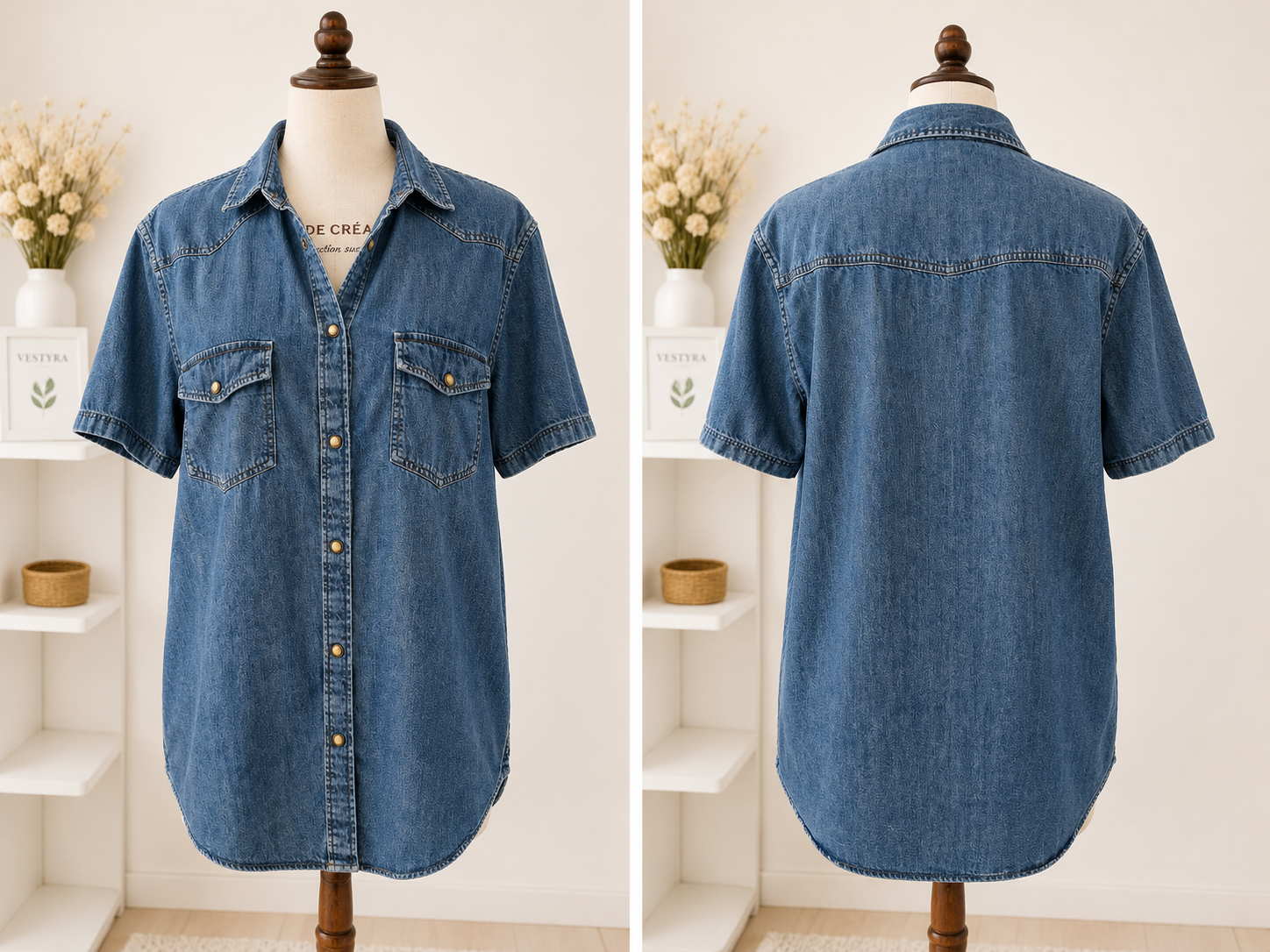 Chemise en jean