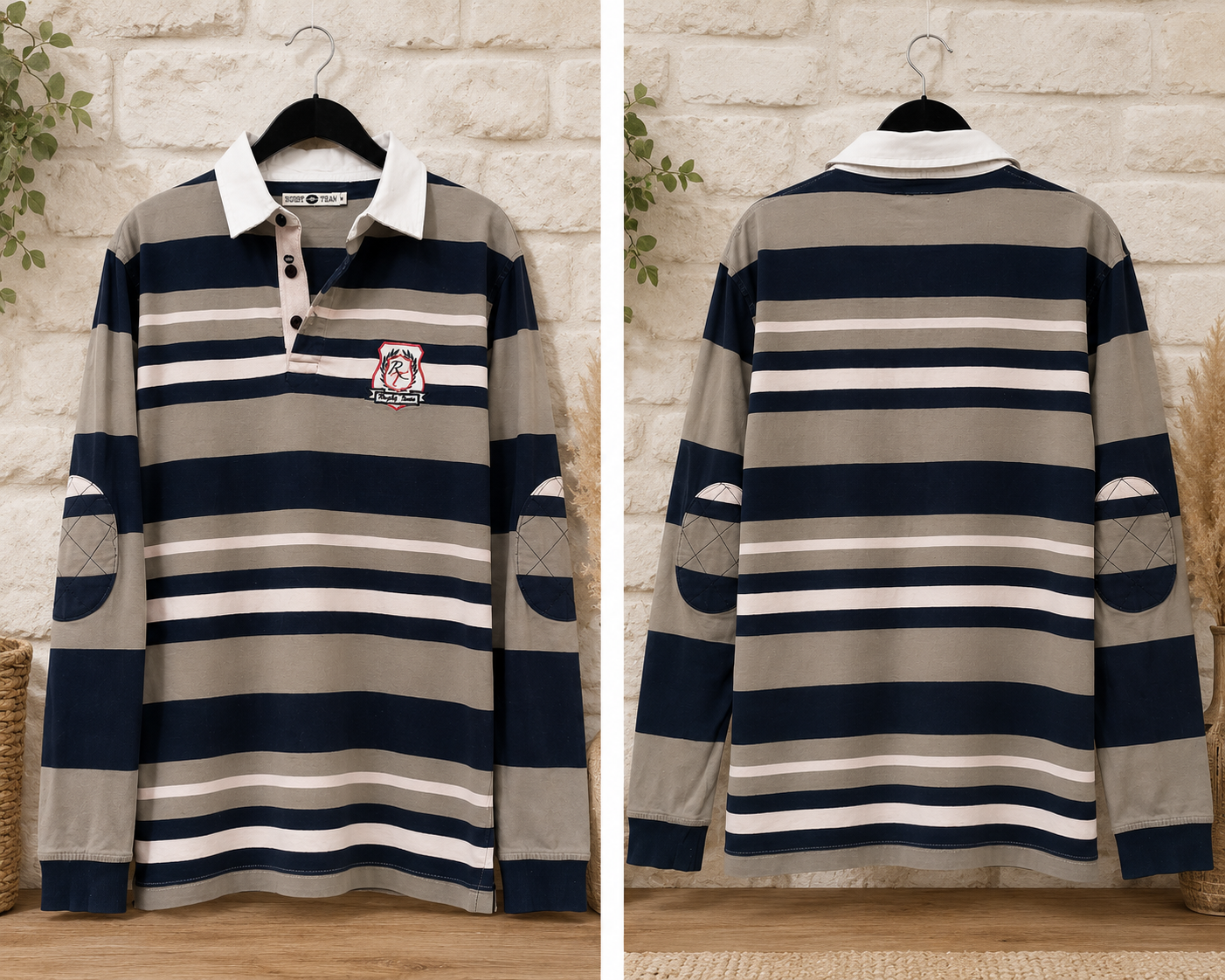 Polo rugby homme RUGBY TEAM – Taille M