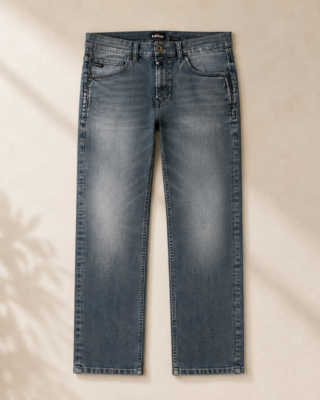 Jean Kaporal Denim – W34 L34 – Bleu gris délavé
