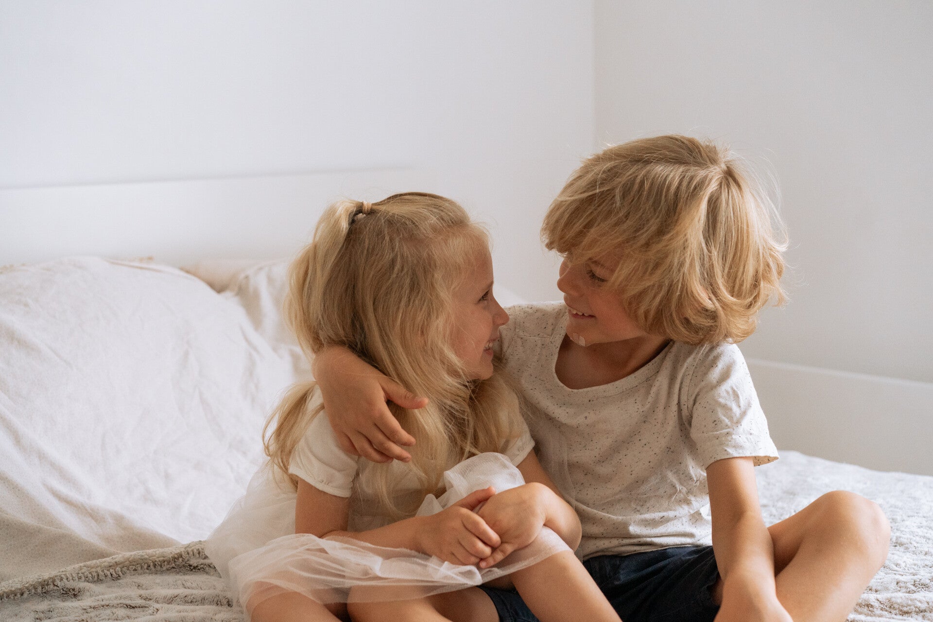 photo de famille enfants bébé et sa soeur