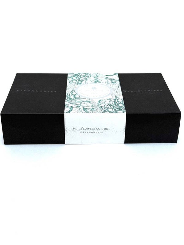 Set van 3 zeeptabletten "Flowers"