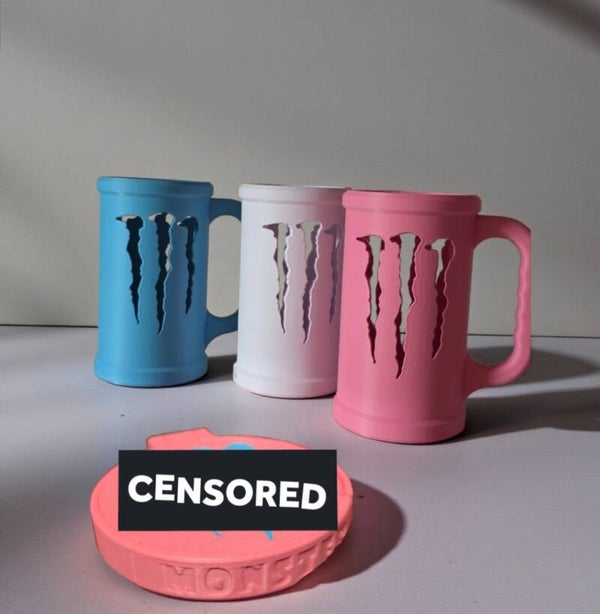 Monster Can 3d printet