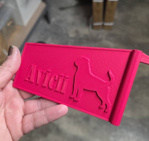 Sporflagg 3d printet